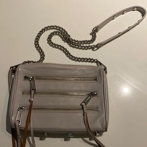 Purple Rebecca Minkoff Crossbody Bag